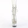 Pleaser - DELIGHT1021C Bottes de plateforme - Transparent Product image